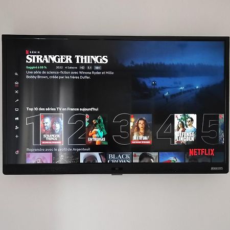 Apartamento Chic Et Moderne+Wifi+Netflix Argenteuil Exterior foto